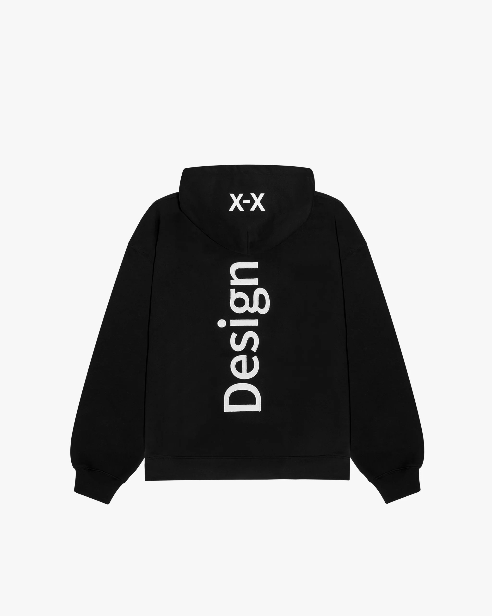 "Design By Art" SUÉDÉ APPLIQUÉ HOODIE