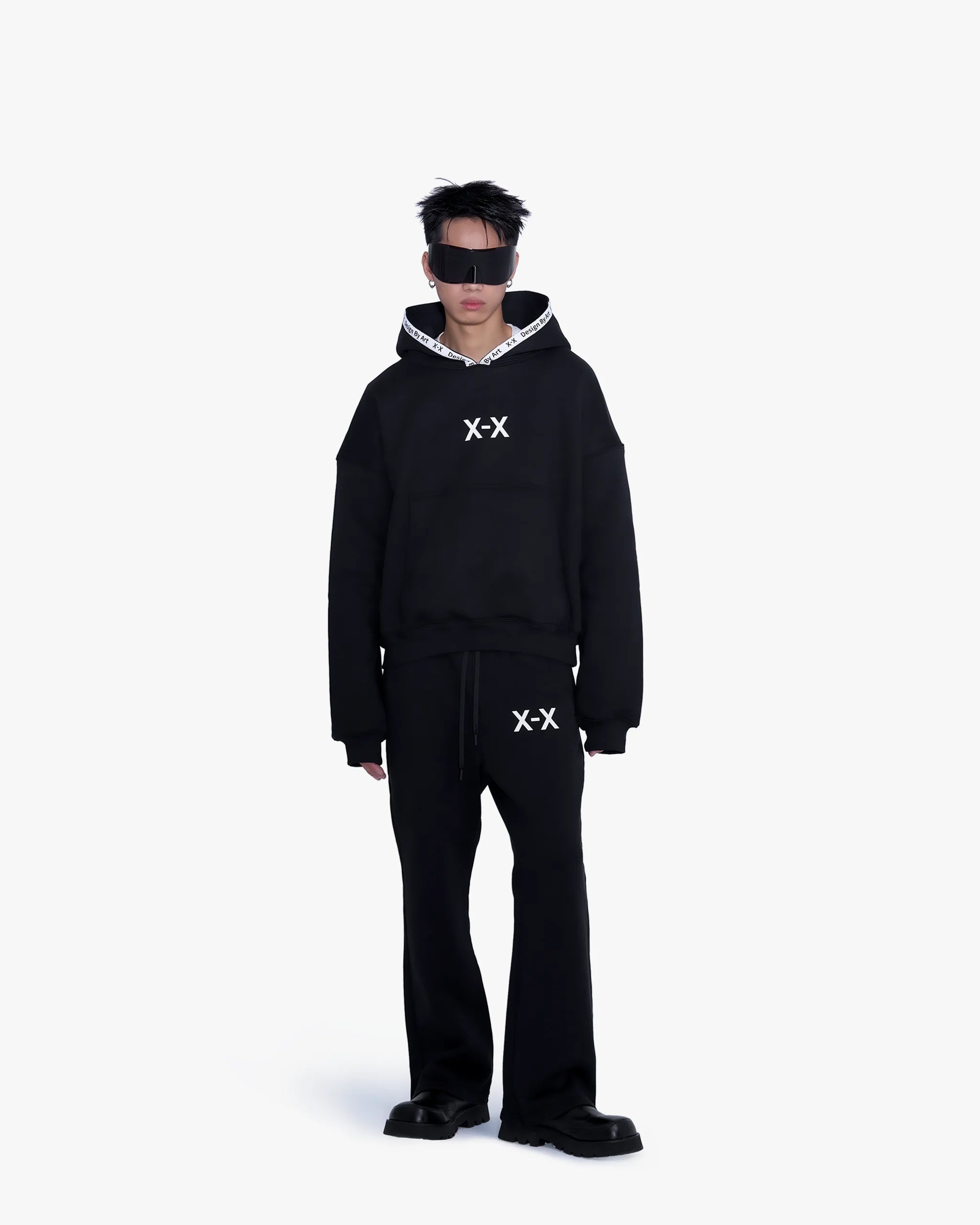 "Design By Art" CROPPED HOODIE