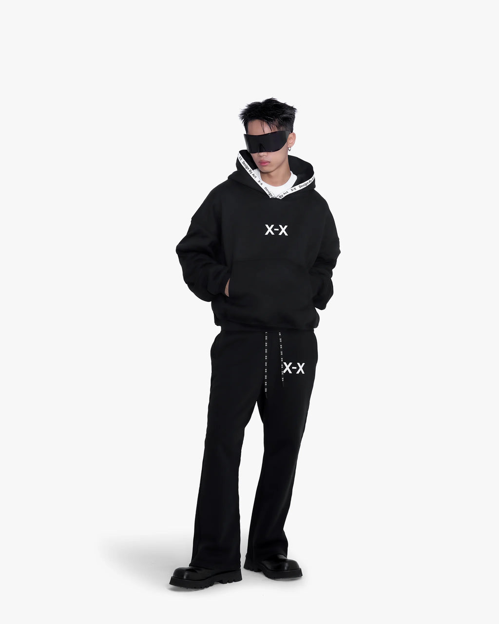 "Design By Art" CROPPED HOODIE