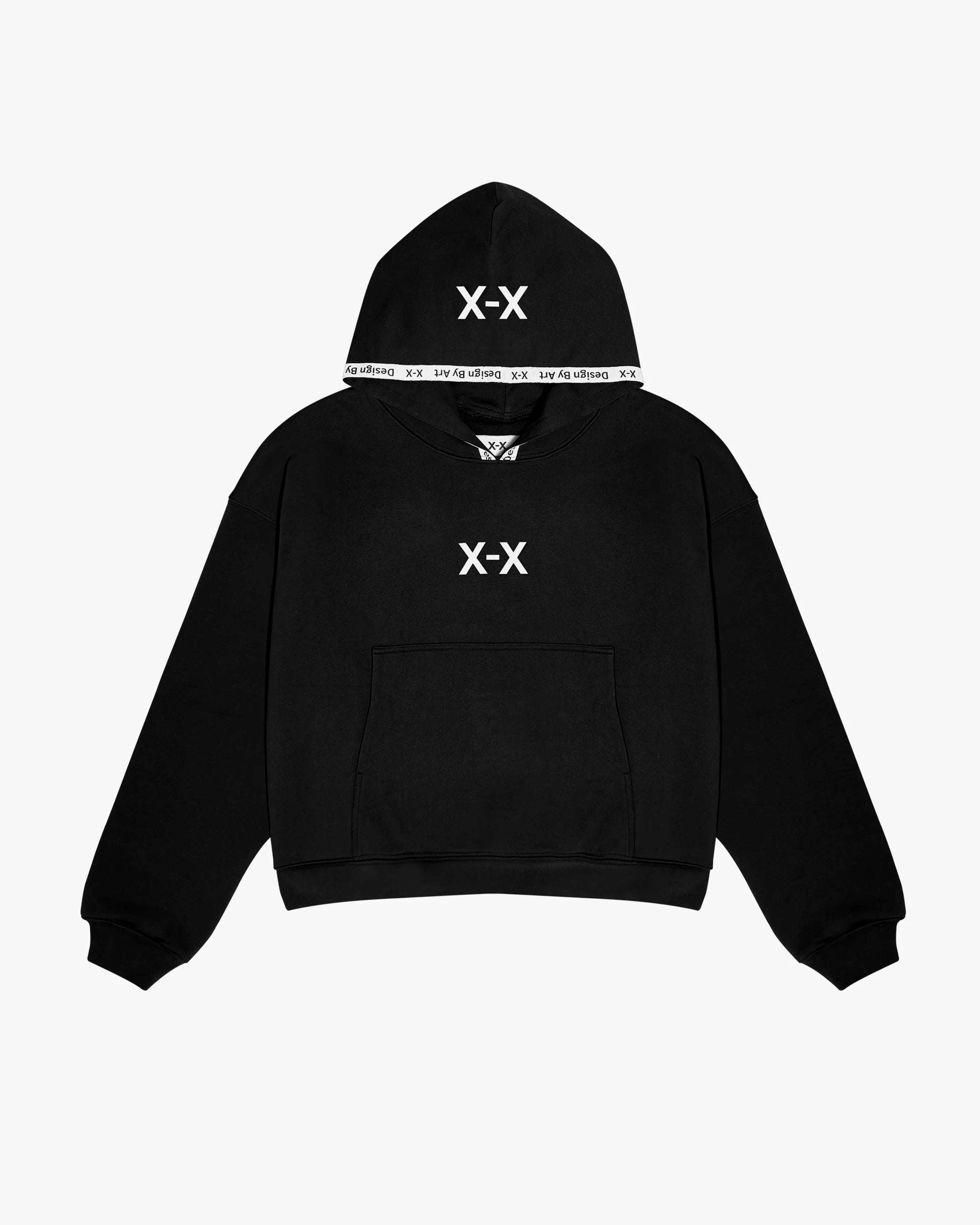 "Design By Art" CROPPED HOODIE