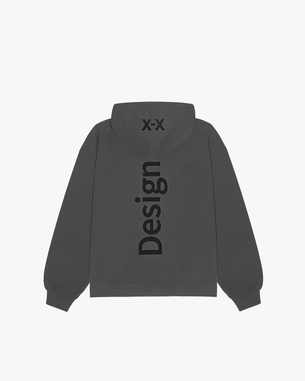 "Design By Art" SUÉDÉ APPLIQUÉ HOODIE